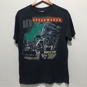 Vintage 1984 REO SPEEDWAGON band tee